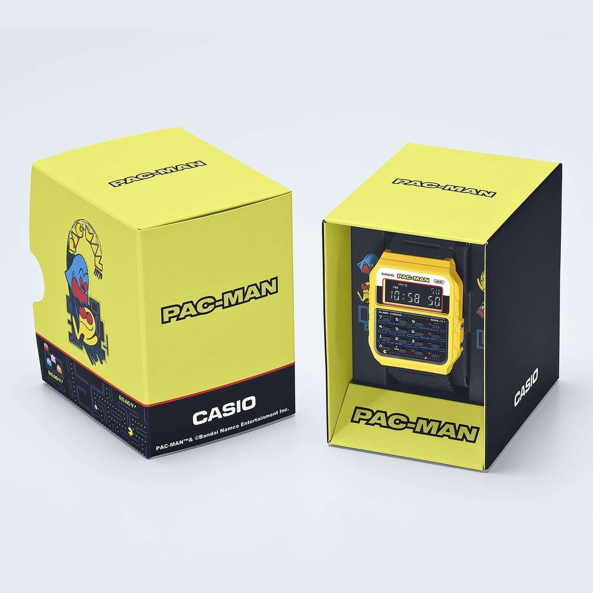 CASIO CLASSIC CA-53WPC-1BJR PAC-MAN Collaboration Limited Digital