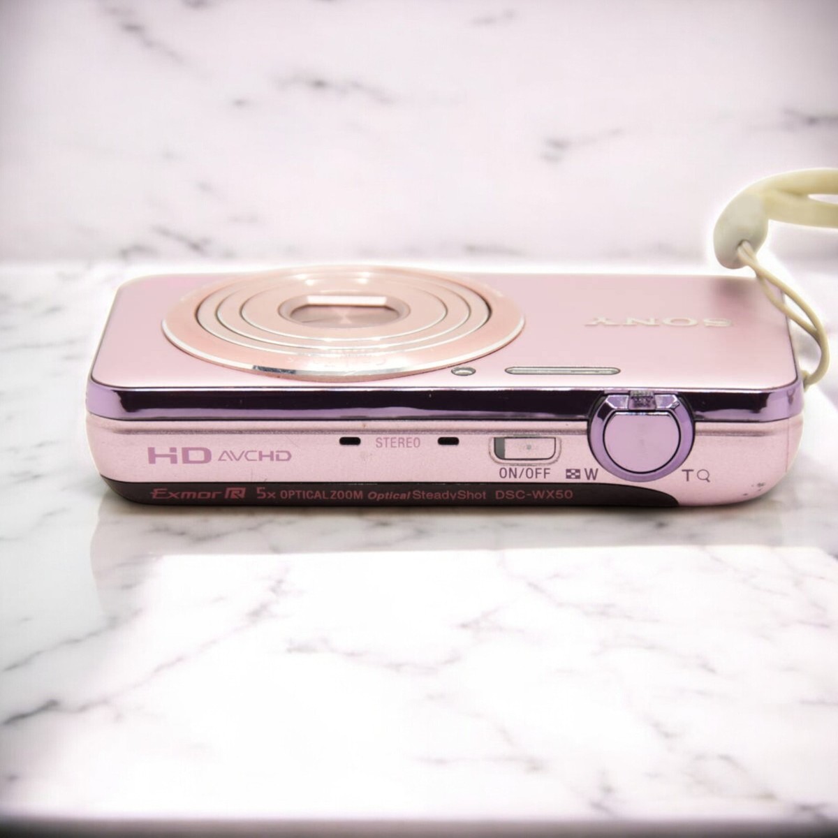 SONY Cyber-shot DSC-WX50 Pink 16.2MP 5x Optical zoom Digital