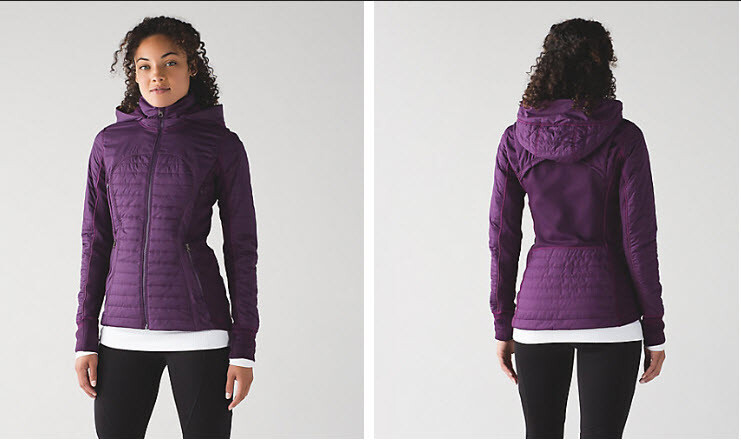 Lululemon First Mile Jacket size 4 Darkest Magenta NWT Purple