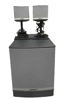BOSE Companion 3 Series ll Multimedia Speaker System Set Deep Bass