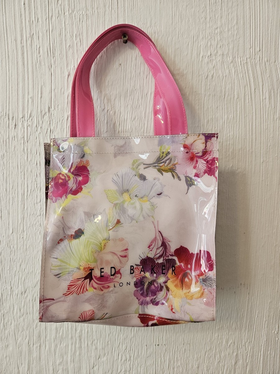 Ted Baker Pvc Flower Small Bag Pink | eBay