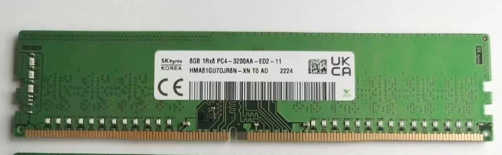 SK hynix 8GB DDR4 3200MHz ECC UDIMM RAM 1Rx8 PC4-25600 for HP DELL