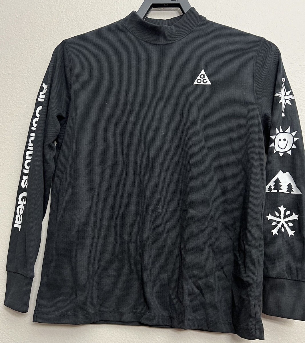 Nike ACG Dri-Fit Long Sleeve Waffle Thermal Shirt Big Kids Sz