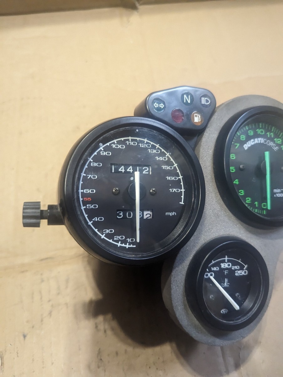 Ducati 748 916 996 998 Complete Dash Clocks Tacho Speedo