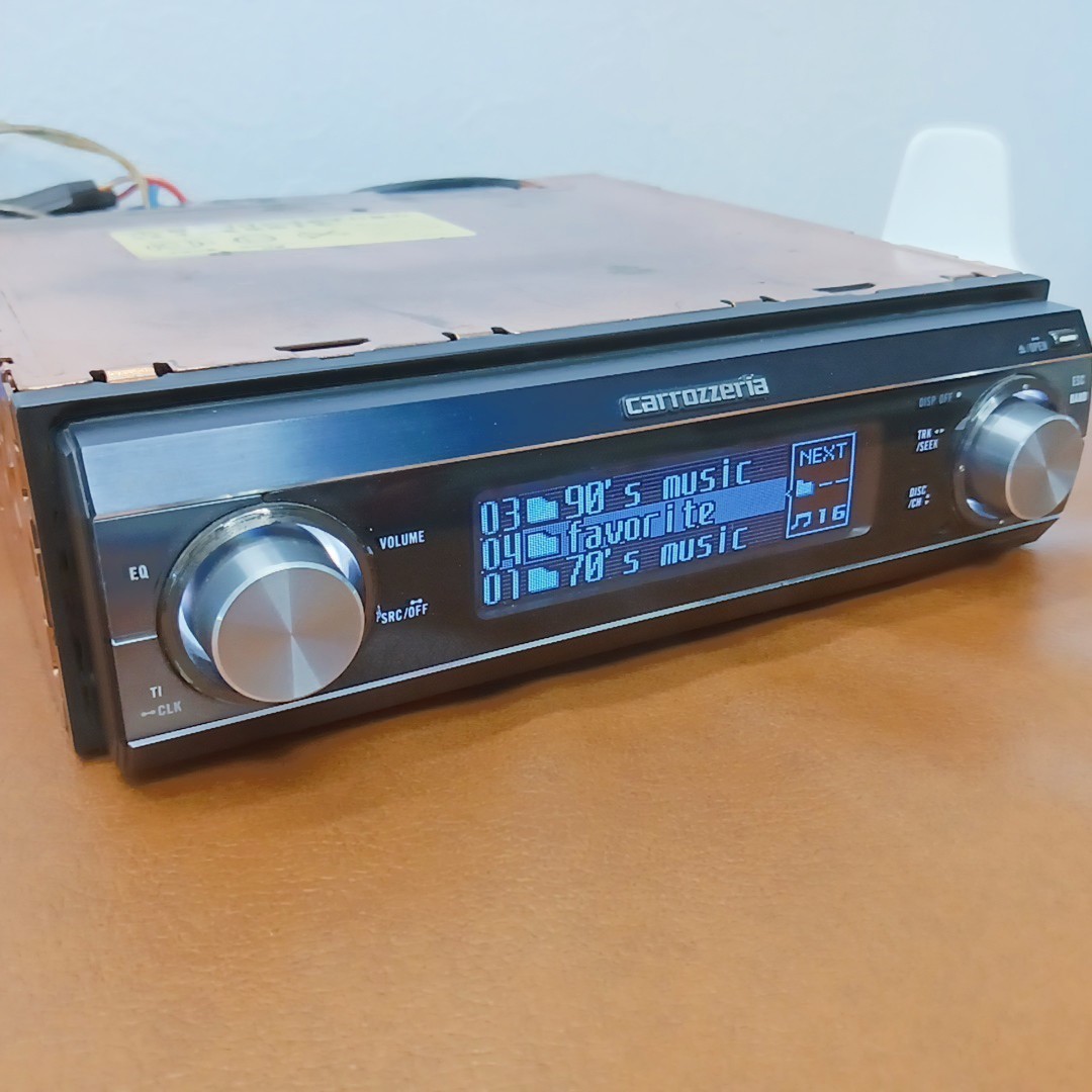 Pioneer Carrozzeria DEH-P930 1DIN Car Audio CD DSP Receiver Tested