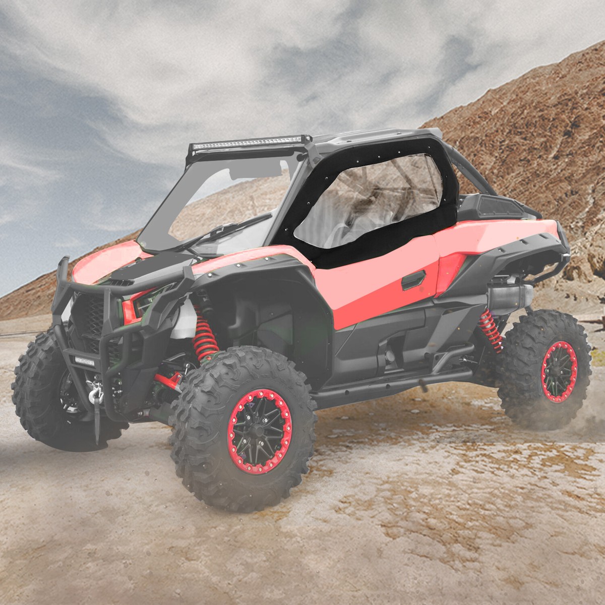 For Kawasaki Teryx KRX 1000 2020-2024 Soft Upper Left & Right Door