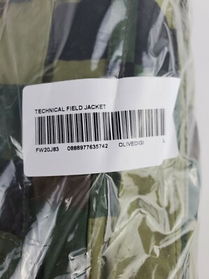 Supreme Technical Field Jacket Olive Digi Camo Large Sold Out In
