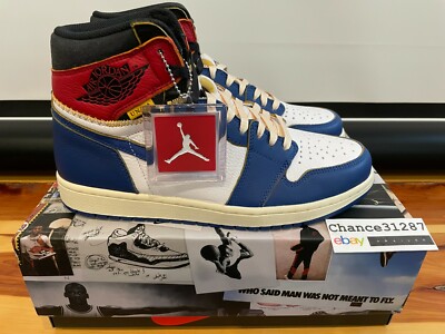 Nike Air Jordan 1 Retro High OG NRG x Union Storm Blue sz. 10.5