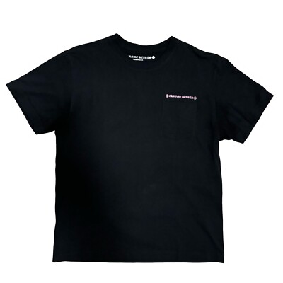 100% Authentic Chrome Hearts Matty Boy Shoulder Logo T-shirt【Size