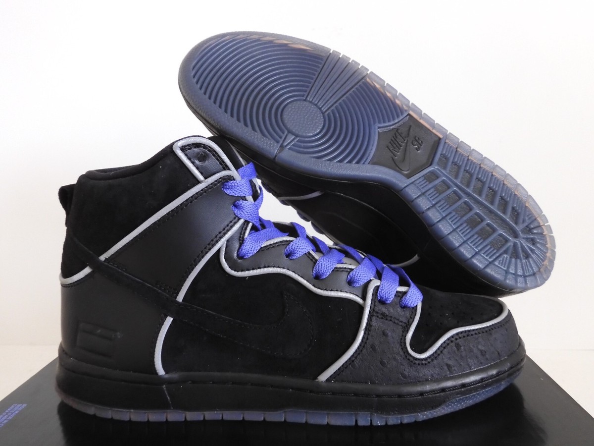 Size 9.5 - Nike SB Dunk High Purple Box for sale online | eBay
