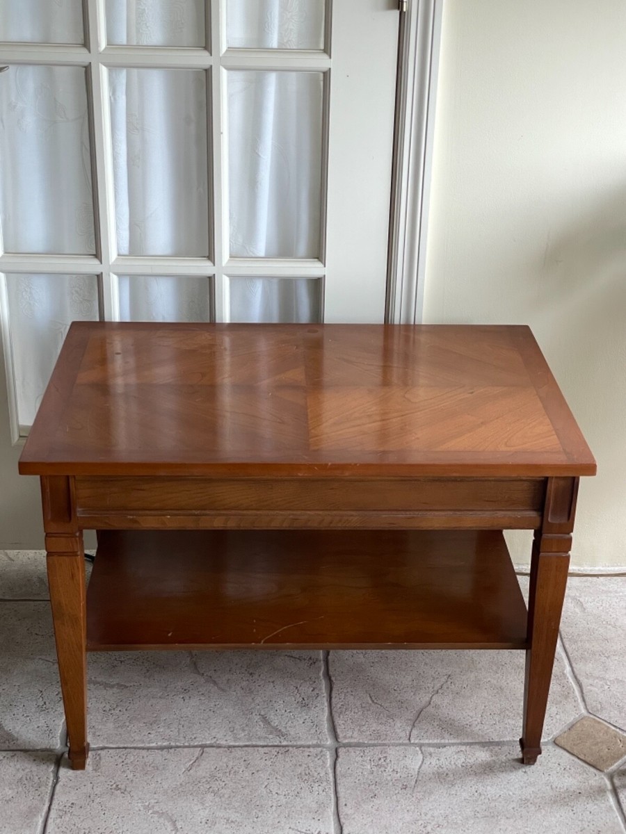 Vintage mid century Bassett furniture 2 End Tables | eBay