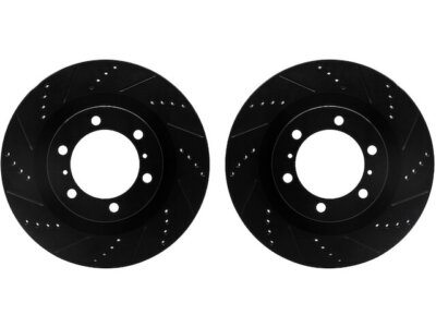 For Toyota Land Cruiser Brake Rotor Set Dynamic Friction 79774HNCQ