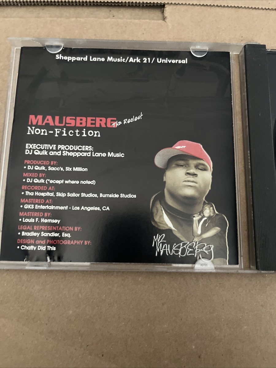 Mausberg - Non Fiction. (CD, Oct-2000, Sheppard Lane)Original Disc