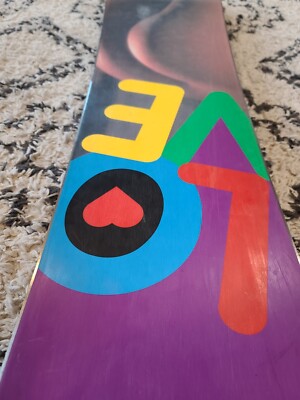 Burton Love Playboy Snowboard 155 | eBay
