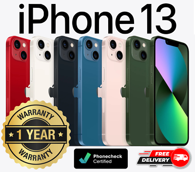 Apple iPhone 13 128GB 256GB - Unlocked Verizon AT&T Cricket T