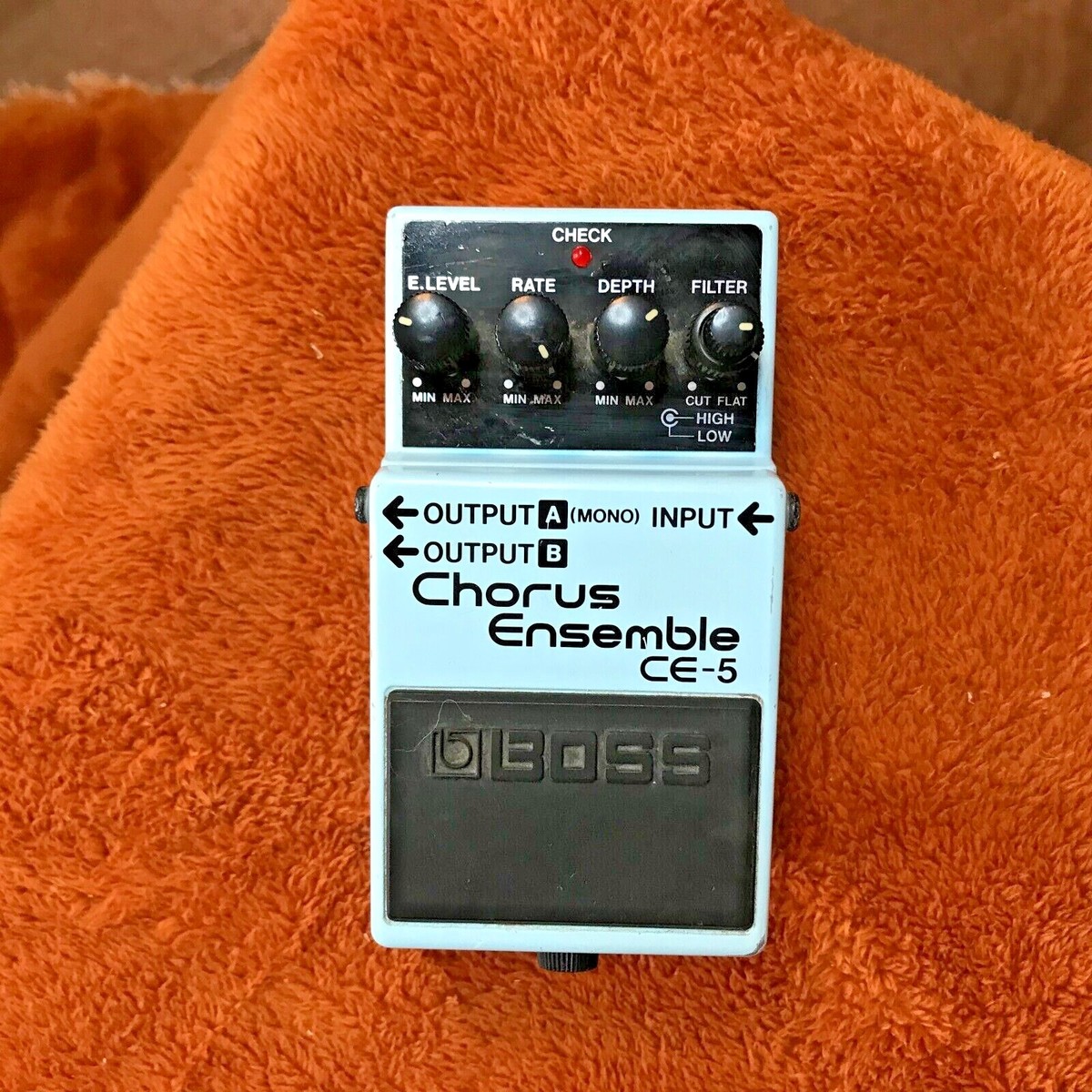 Boss CE-5 Chorus Ensemble Stereo Guitar Effects Pedal n225 goth