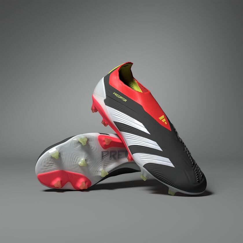 ADIDAS PREDATOR ELITE LACELESS FG/ Core Black / Cloud White