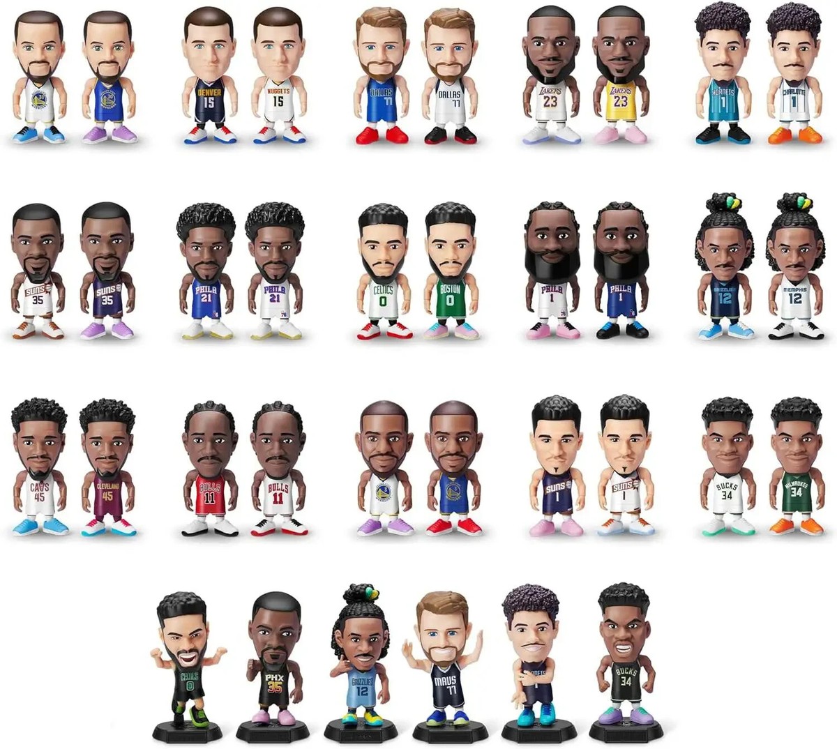 Zuru 5 Surprise NBA Ballers - Series 1 & 2 ~ You Pick ~ | eBay