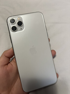 Apple iPhone 11 Pro Max - 64GB - Silver (Unlocked) A2161 (CDMA +