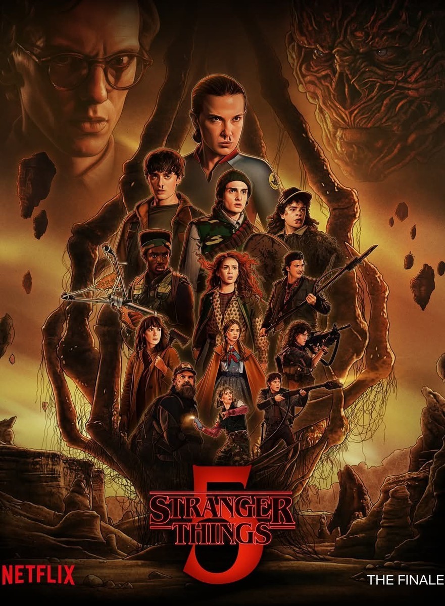 STRANGER THINGS SEASON 5 Poster 13x19 inches #10 Free Shipping | eBay