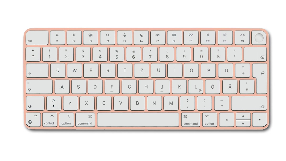 Genuine Apple Magic Keyboard with Touch ID German MK293LL/A A2449