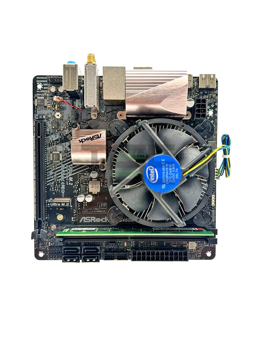 ASRock B460M-ITX/AC B460M MotherboardW/ Intel i5-10400 CPU