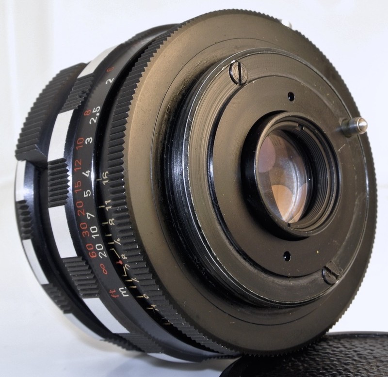 M42 A.SCHACHT ULM Edixa-Travenar 1:2,8/50 f2.8 50mm LENS + CAPS