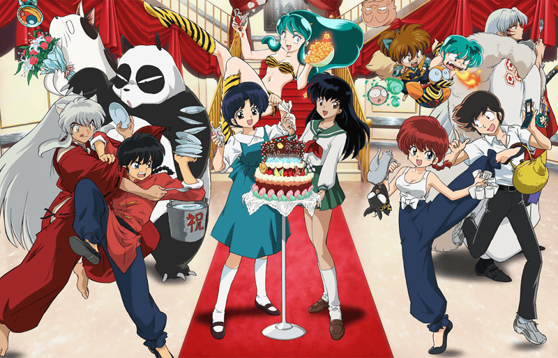 高橋留美子展用「うる星やつら」「らんま1/2」「犬夜叉」の新作アニメ