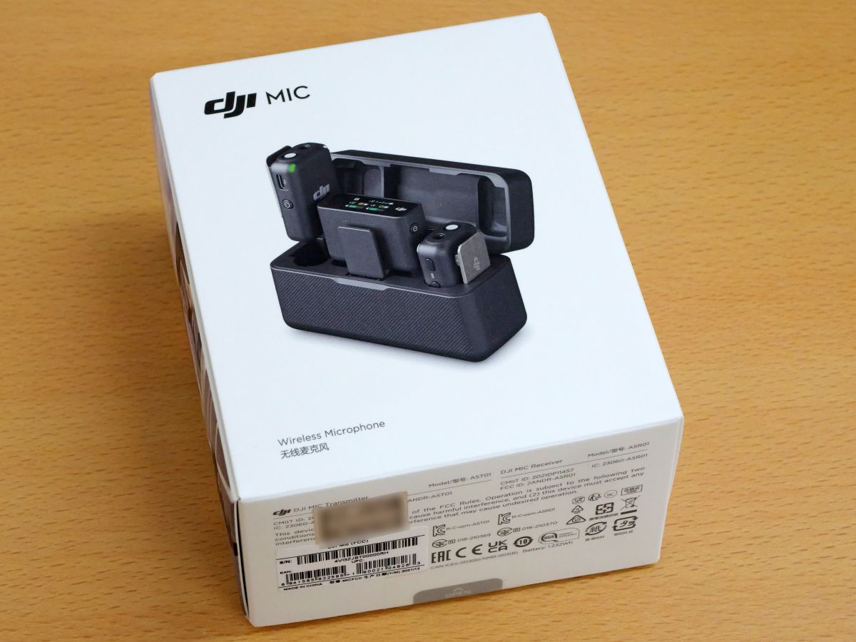多様なデバイスに接続可能で設定も超簡単なワイヤレスマイク「DJI Mic