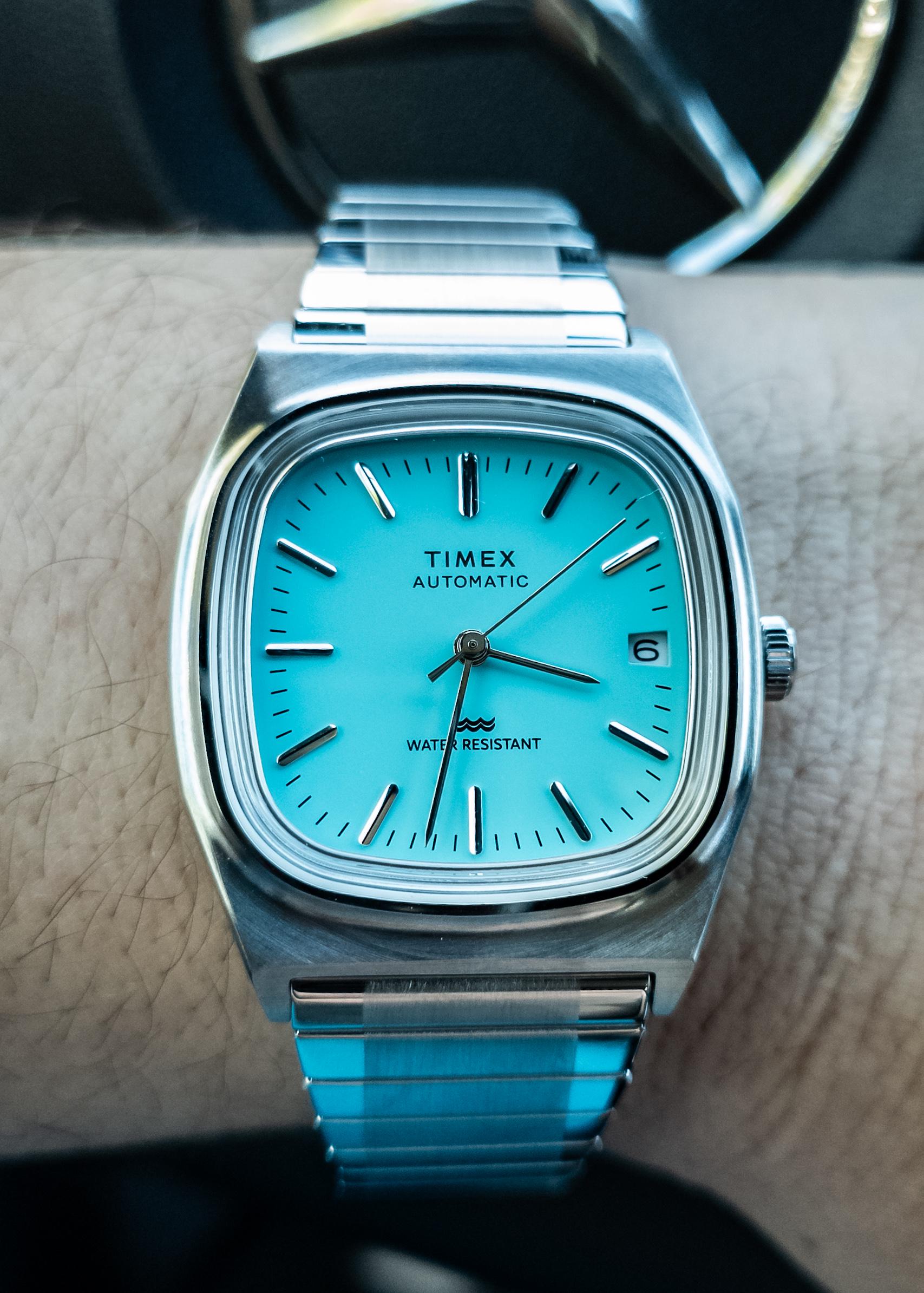 Timex Automatic 1983 E-Line Reissue 34mm] : r/Watches