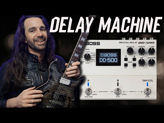 BOSS DD-500 Delay - In Depth Demo - YouTube
