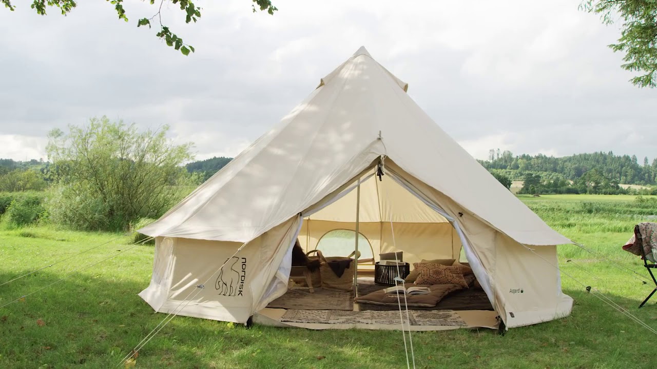 Nordisk Asgard cotton tent - YouTube