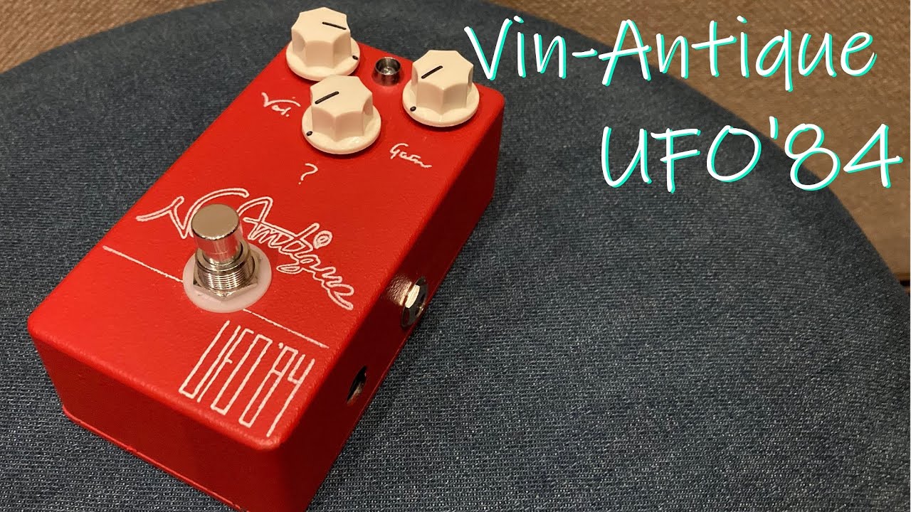 最新の超万能ファズを発売前にレビューさせていただきました！【Vin