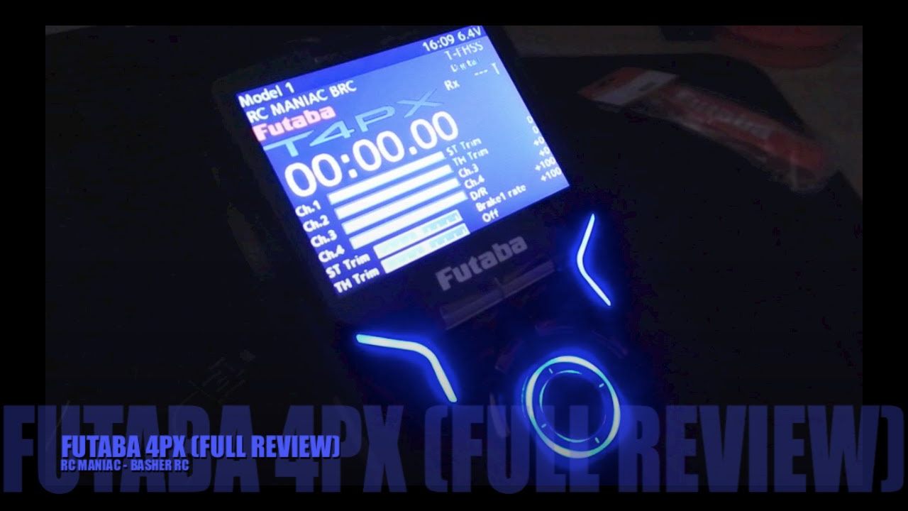 Radio controlled drift] Futaba 4PX Functions and usage: The road