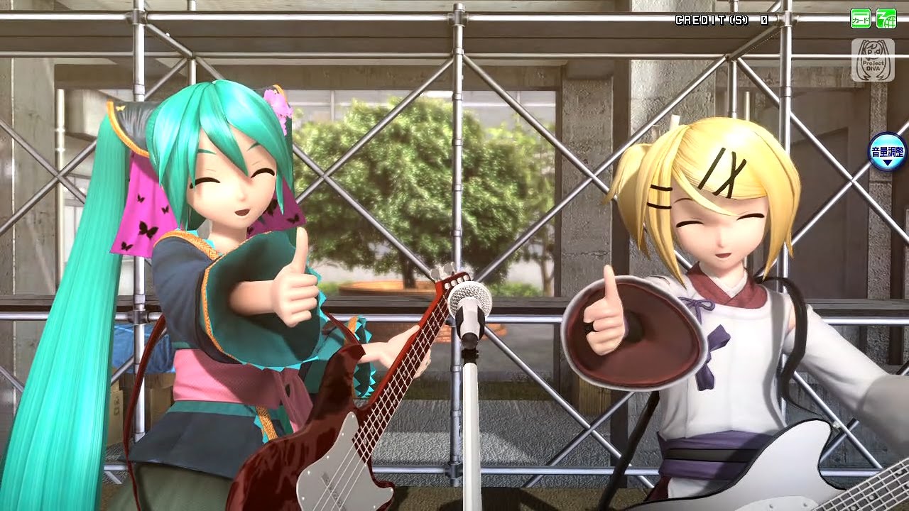 PDA-FT PV】なりすましゲンガー【鏡音リン：蘇芳＆初音ミク：蝶】(720p