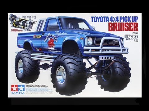 タミヤ1/10ハイラックス4WDハイリフト ラジコン - YouTube