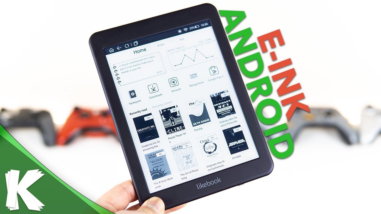 LikeBook MARS T80D | The Ultimate Android E-INK Reader Tablet