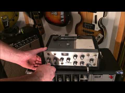 Elk Em-4, Professional Echo machine and Elk PA thru a Guyatone