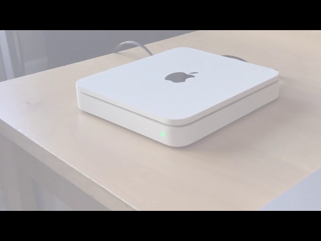 How to Connect Your Time Capsule Step 1 - YouTube
