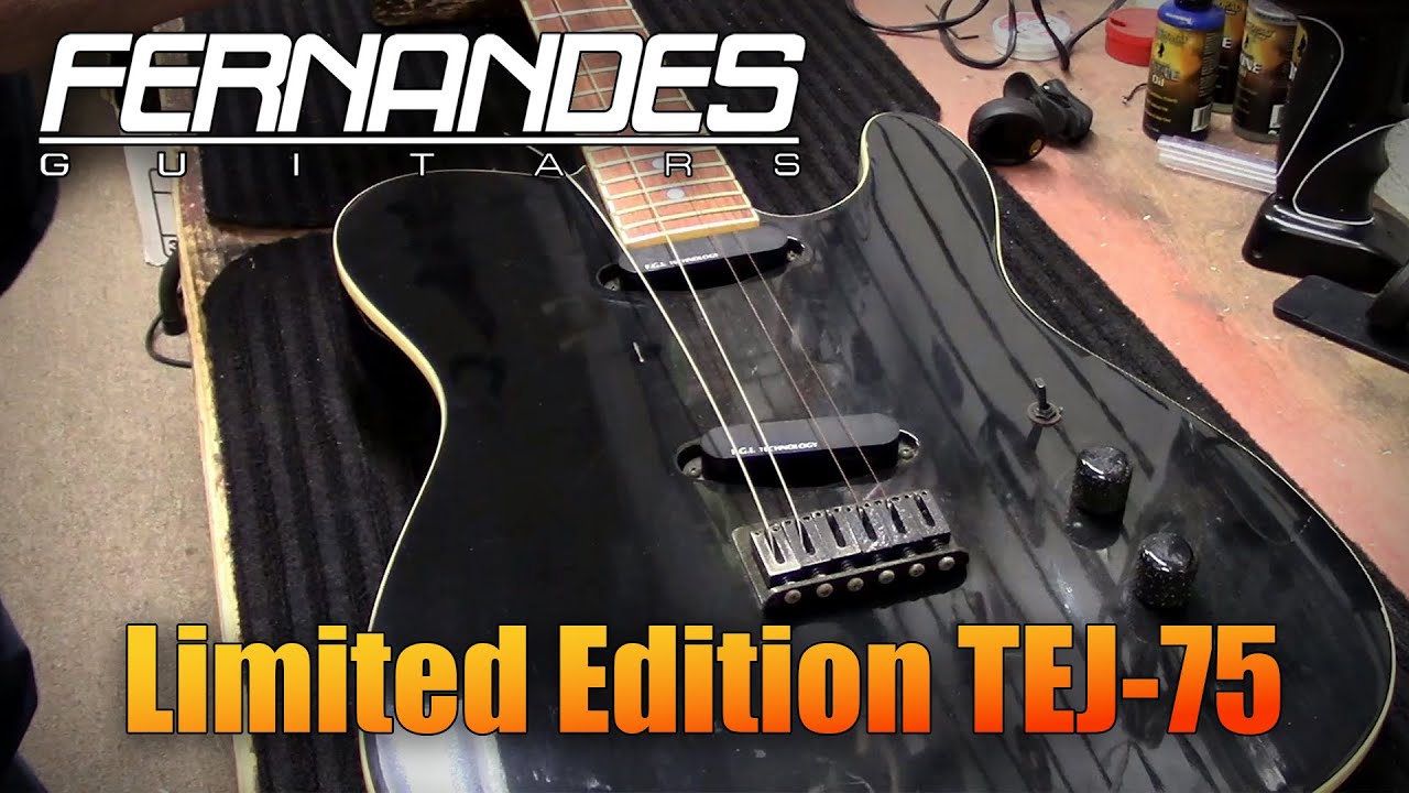 Fernandes Limited Edition TEJ-75 Restring! - YouTube