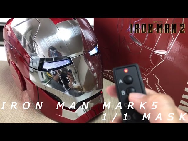 映画そのまま】 AUTOKINGのアイアンマンMK5 自動開閉マスクが凄すぎて