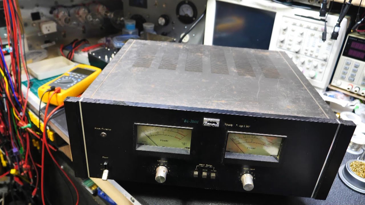 BA-2000の紹介 44年前の製品 パワーアンプ PowerAmplifier #オーディオ