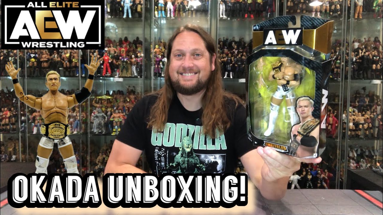 Kazuchika Okada AEW Unrivaled Series 18 Unboxing & Review! - YouTube
