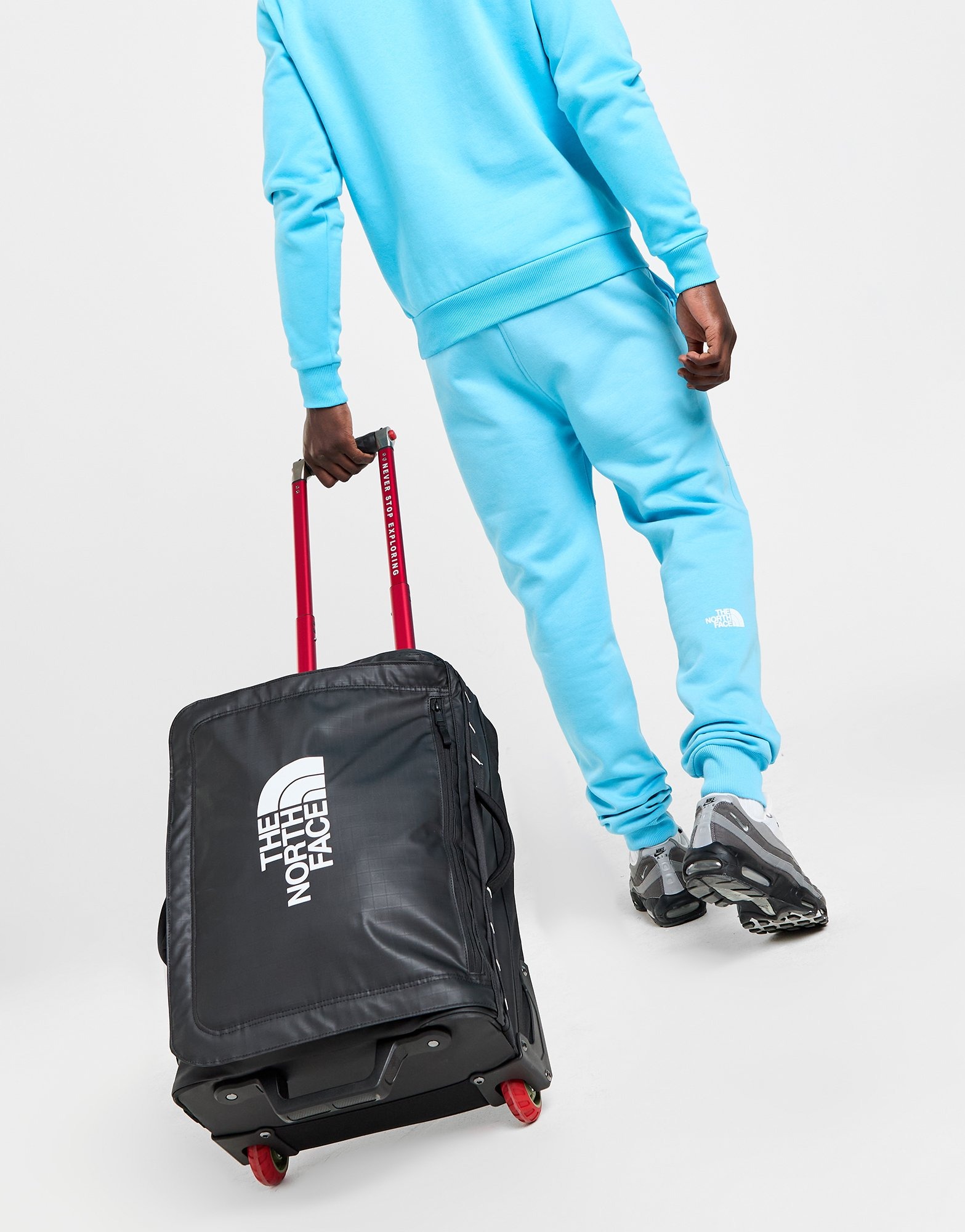 Black The North Face Base Camp Roller 21
