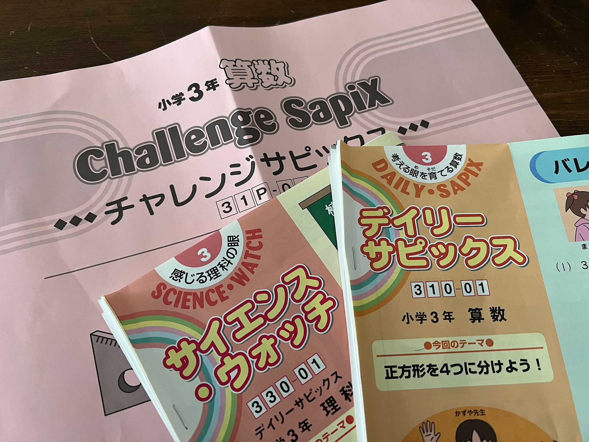 サピックス3年生（理科・算数）の教材と雑感 | ＜いくじでーた＞中学