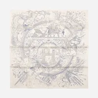 エルメス カレ90 PLEASE HOLD THE LINE プリーズ ホールド ザ ライン