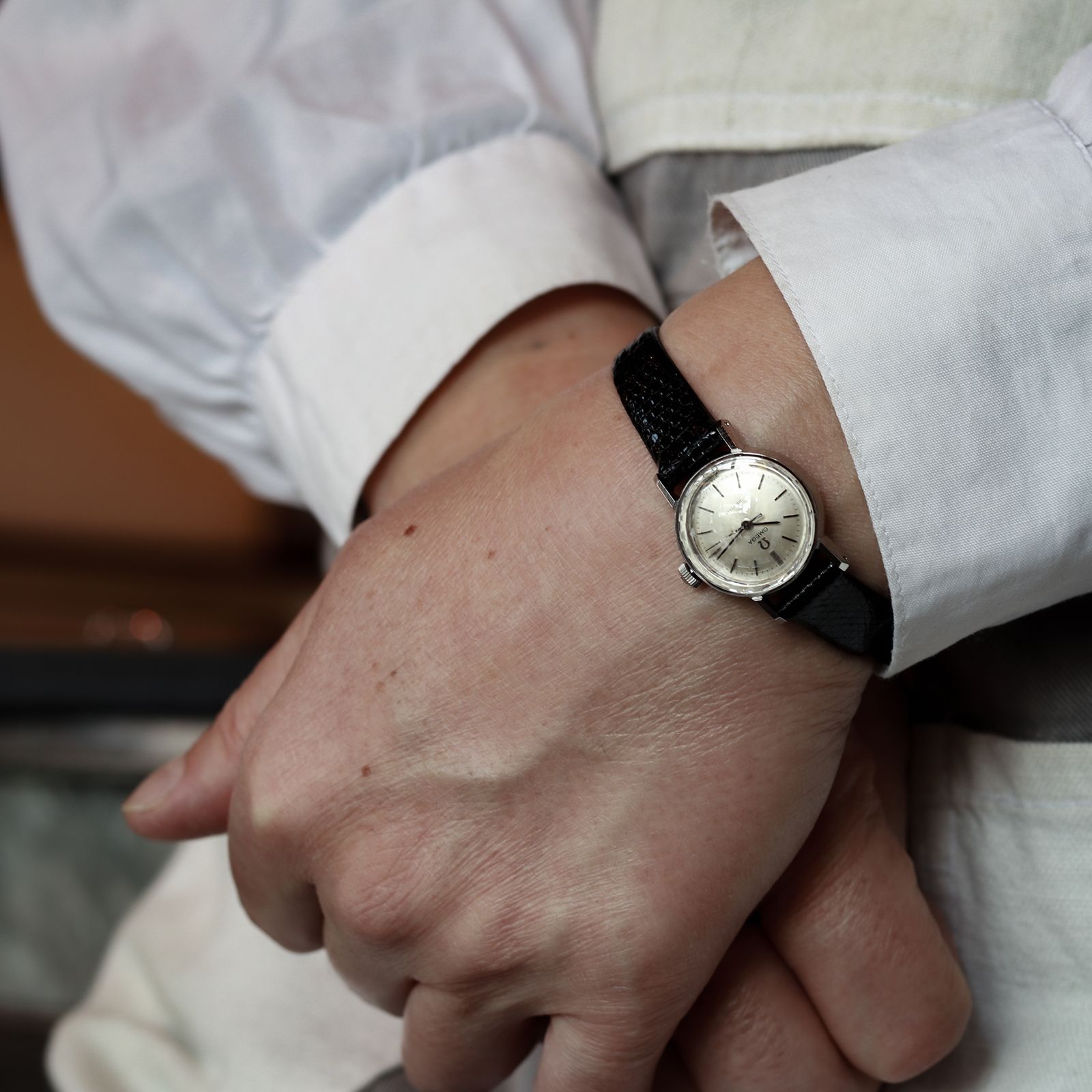 OMEGA」De VILLE Cal.630 ヴィンテージウォッチ レディース 1960-70s