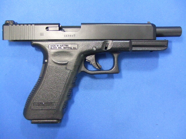 グロック34C レイルドフレイム ブラックABS ・G34| KSC