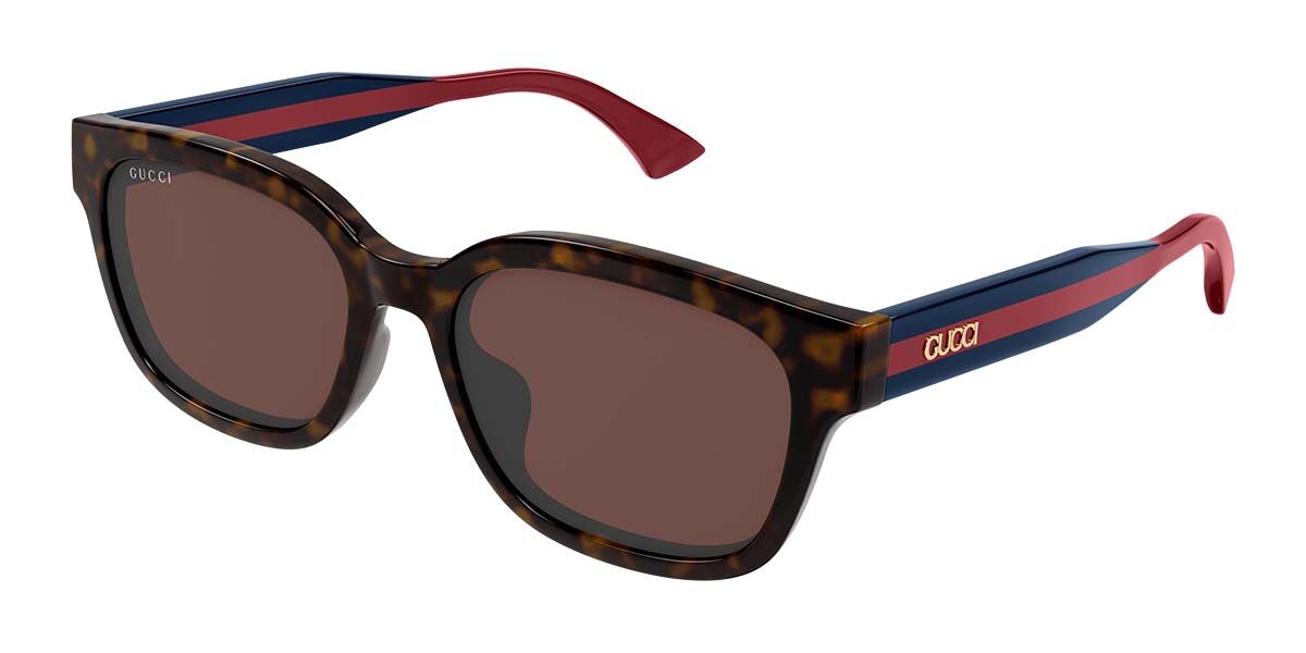 Gucci GG1872SK Asian Fit 002 スクエア べっこう サングラス