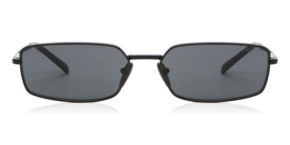 Prada PR A60S 1AB5S0 スクエア ブラック サングラス